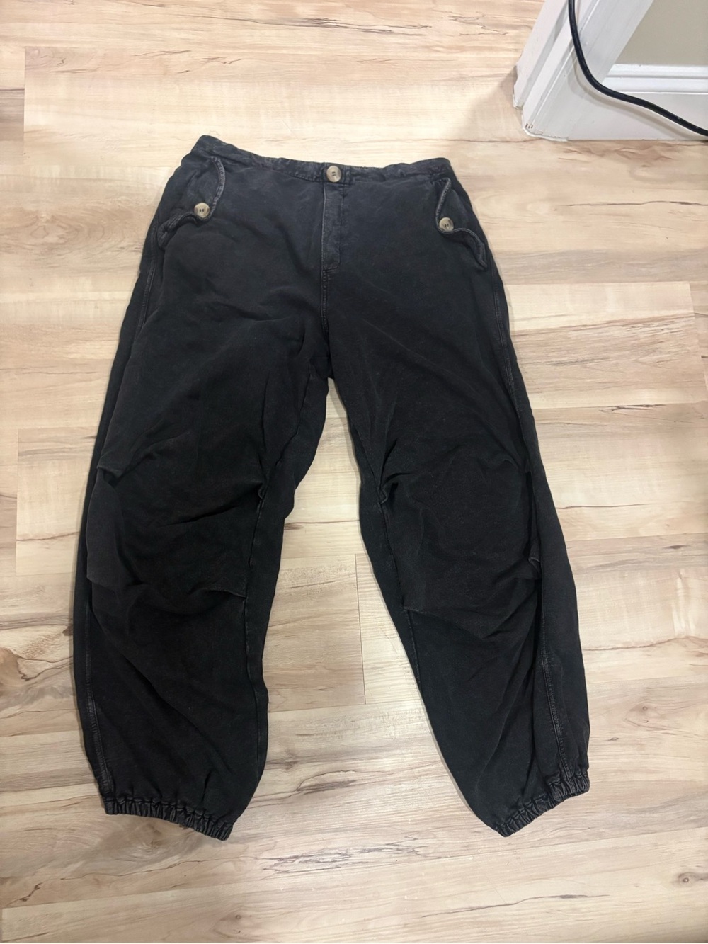 Women’s free people Black Casual Jogger Pants